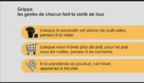 Parodie Pub Grippe A INPES - Prévention Eternuements