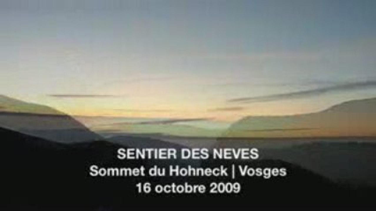 Sentier des névés | Hohneck | Vosges | 16 octobre 2009