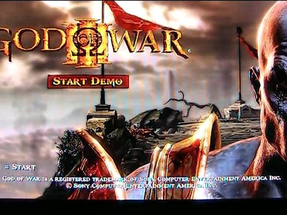 Test Video Demo God of War 3