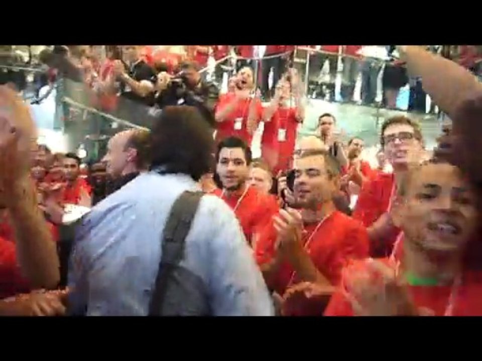 Ouverture Apple Store du Carrousel du Louvre le 07/11/09