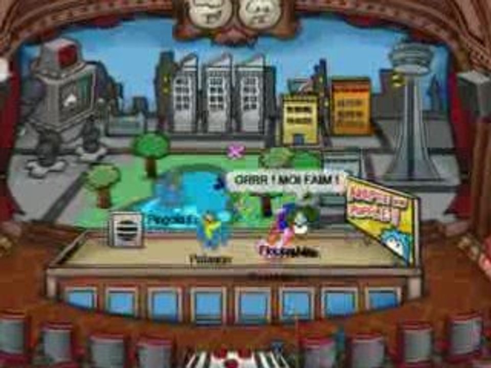 Un monde virtuel tout enneigé pour enfants dans lequel ...