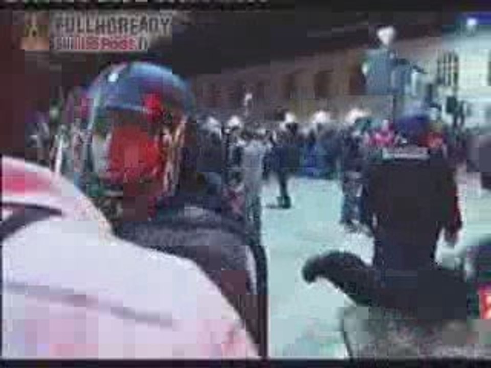 Marseillais frappe  supporters parisiens bien comme y faut.