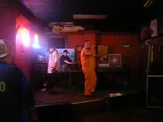 shadow at night of juggalos