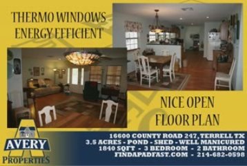 16600 Cty Rd 247 - Home for Sale with Land