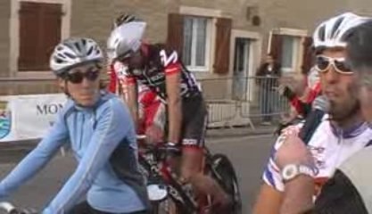 LAURENT MANGEL AU DEPART DE LA FRED VICHOT