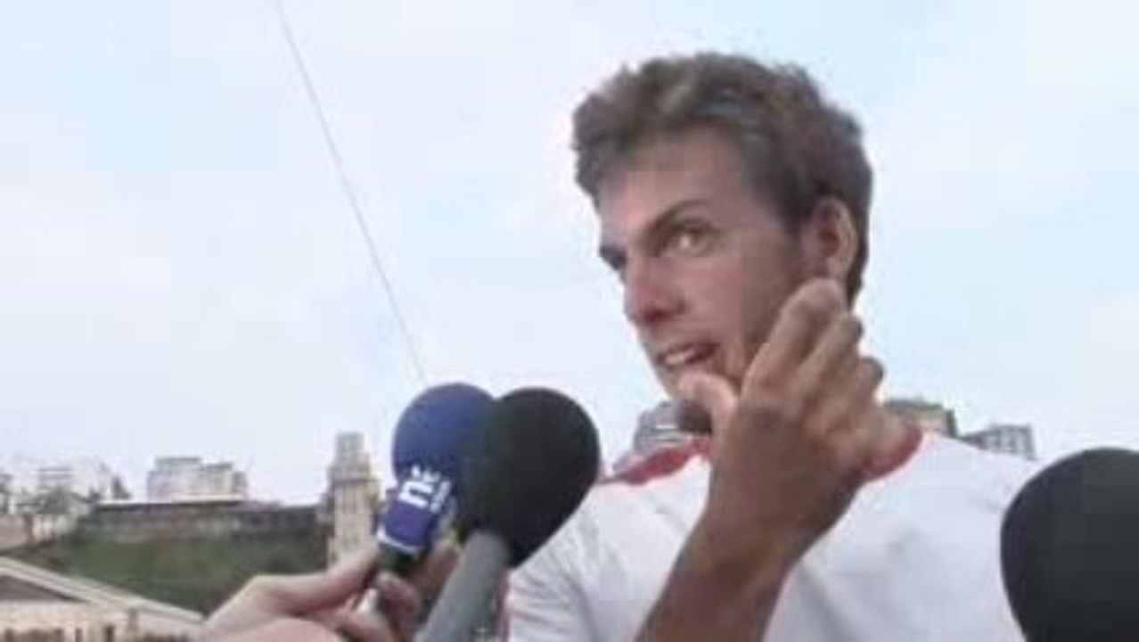 Transat 6.50 - Arrivée de Charlie Dalin