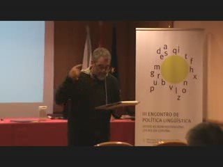 Carlos Blanco - Resumo Encontro política lingüística 09