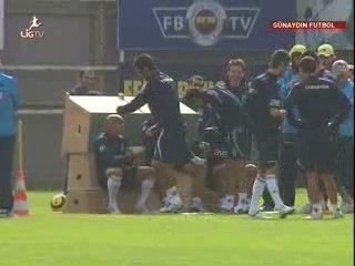 3 - 1 lik Gazsaray maçından sonraki ilk idman