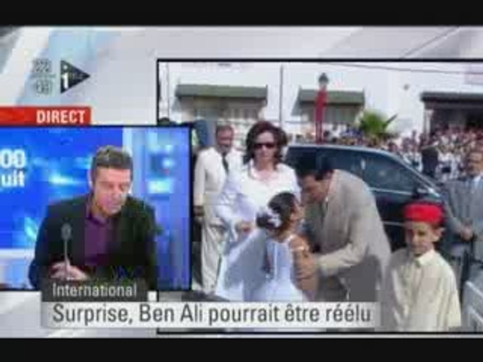 Tunisie : Ben Ali réélu... Quelle surprise !!!