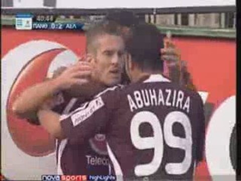 8th Panthrakikos-AEL 1-3 Novasport tv Greece 2009-10
