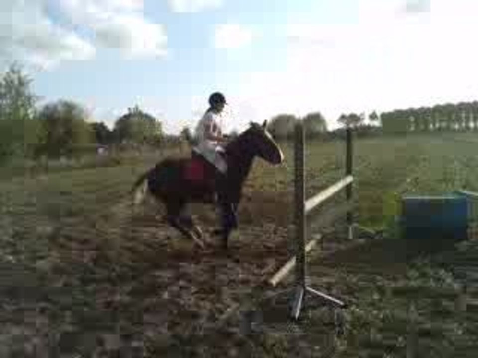 Réglisse et moi saut 1m 25 octobre 2009