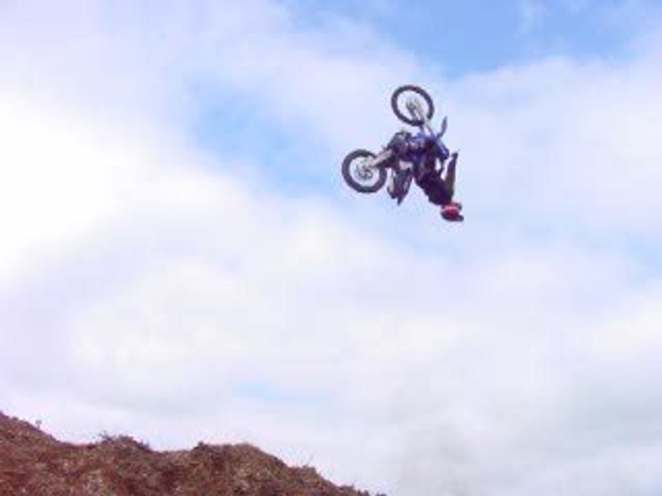 accident moto cross