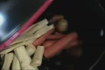 Veal Sirloin Roast with Braised Vegetables