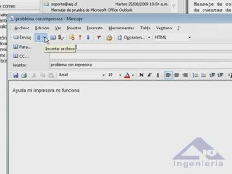 Segunda parte Envio correos mas archivos adjuntos