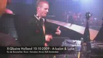 A-lusion & Luna Backstage @ X-Qlusive Holland 2009 hardstyle