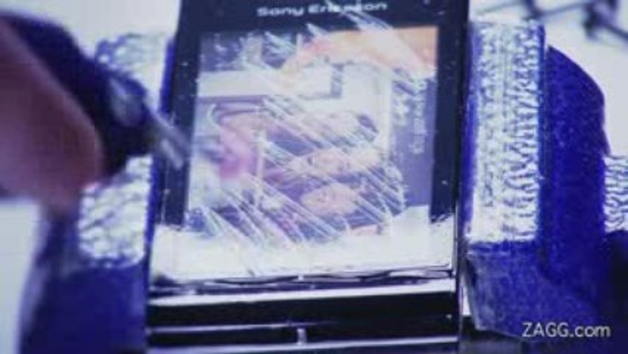 Sony Ericsson Satio - Scartch Test