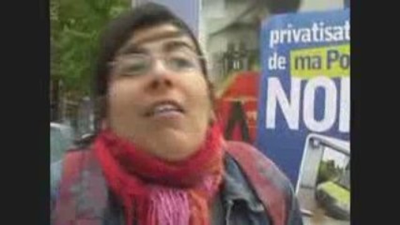 Vote contre la privatisation de la Poste - version courte