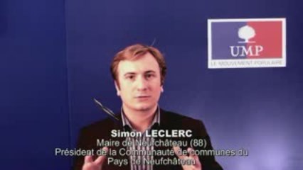 Réforme des collectivités locales : Simon Leclerc, Maire