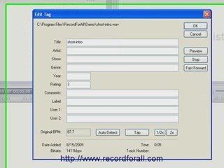 Edit Audio Tags in Multimedia Files