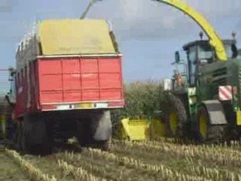 Ensilage de Maïs 2009 dans le Finistère Nord