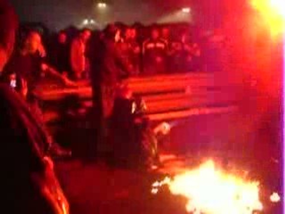 73ème Bol d'Or en 2009 Burn puis jante au camping