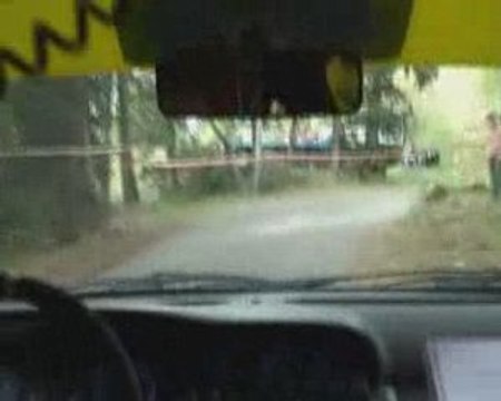 Rallye sarrians cam embarquée ES5 Casse cardan