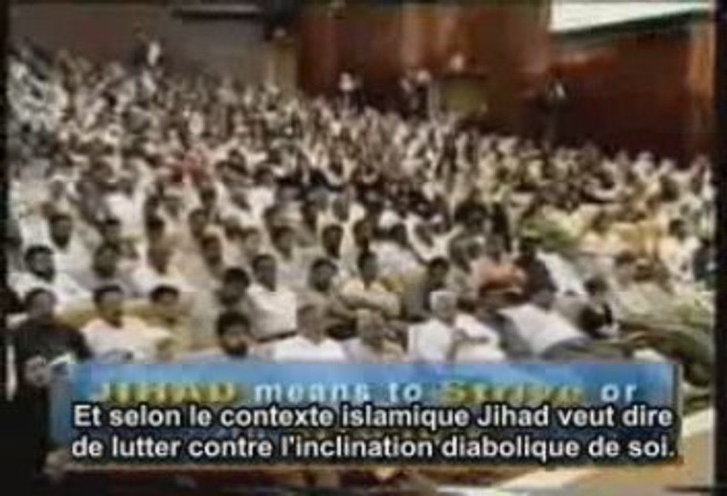 Zakir Naik:Terrorisme et Jihad d'après l'Islam(2/7)