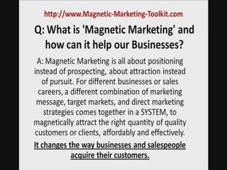 Marketing concepts for 2010 and beyond