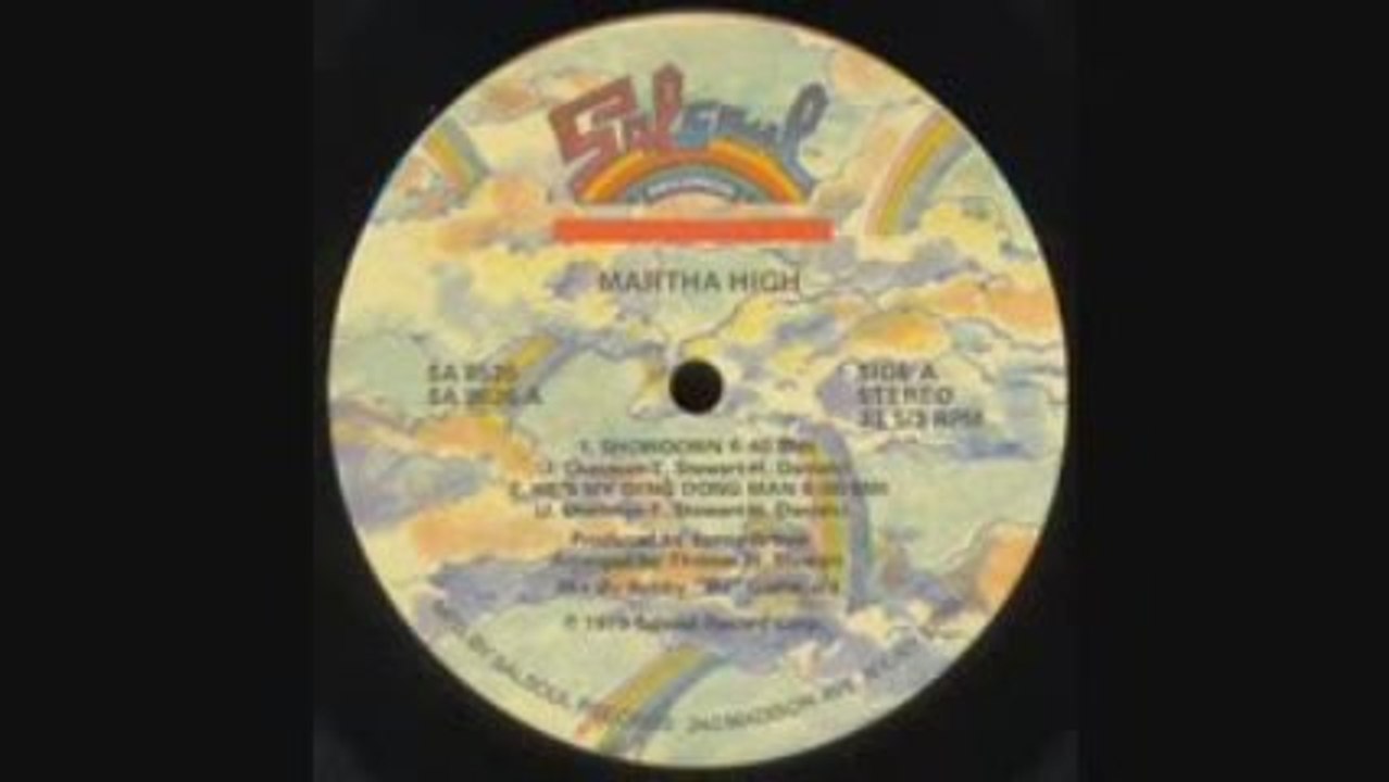 70s boogie funk disco - Martha High - Showdown Disco 1979