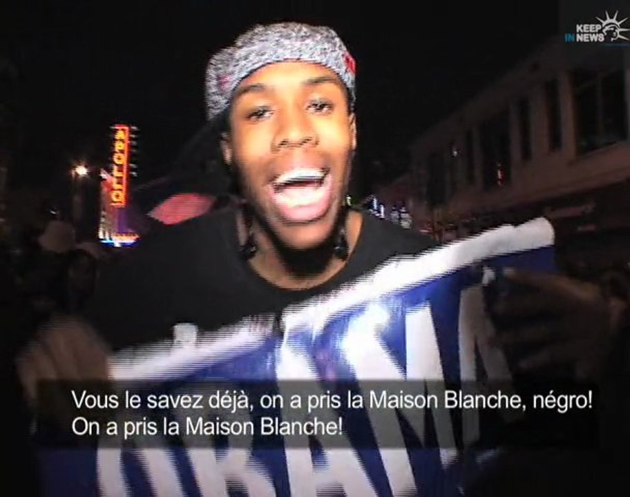 Election night in harlem 04 november 2008 No comment