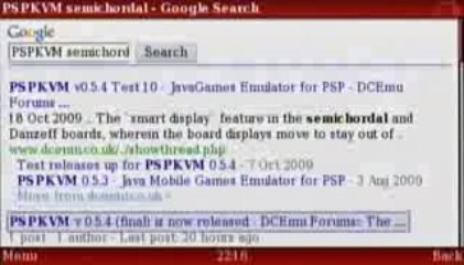 PSPKVM 0.5.4 input interface demo