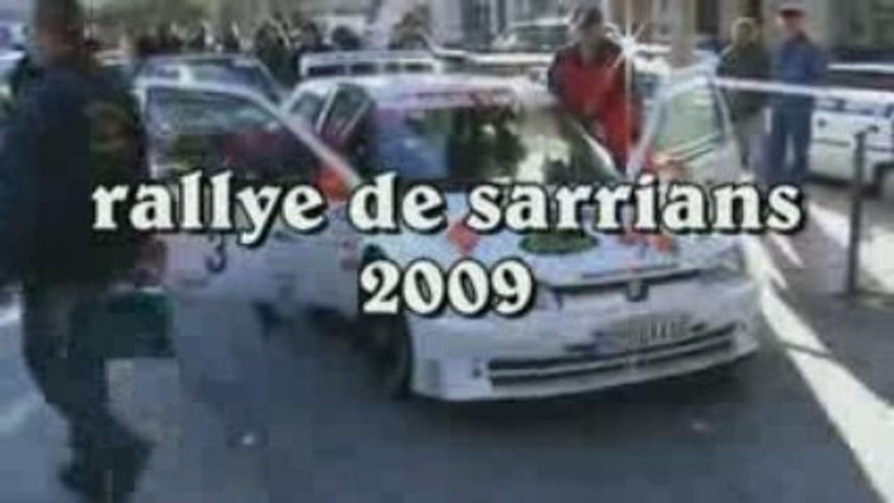 rallye sarrians 2009