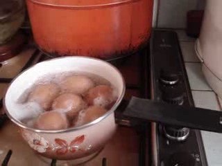 la cuisson des oeufs