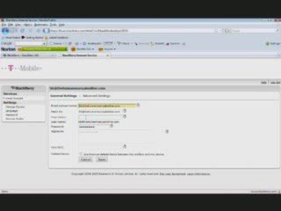 Email Signature | BlackBerry Bold 9000 | The Human Manual