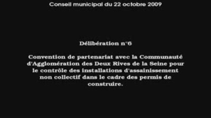 Convention assainissement non collectif