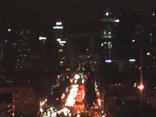 La Défense extinction de la Grande Arche 24 Octobre 2009