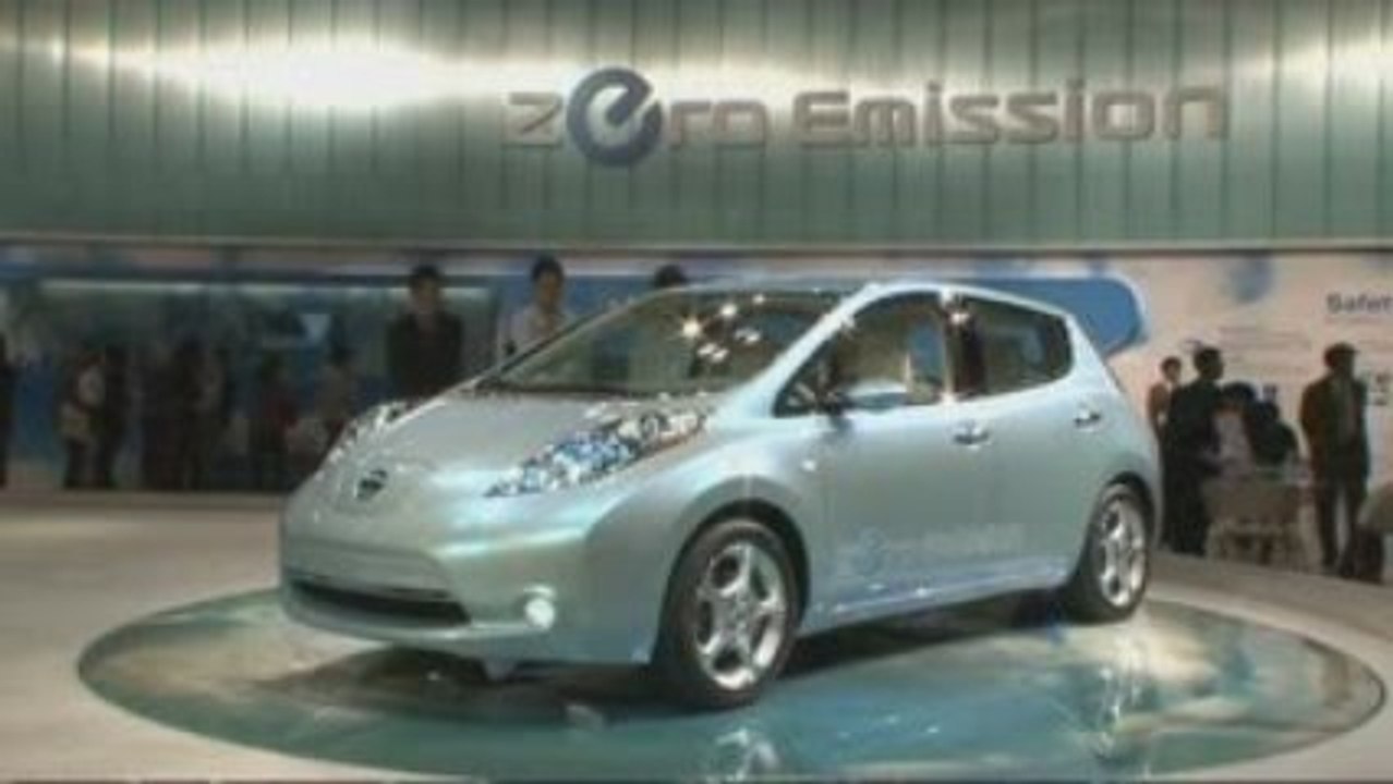 Tokyo Motorshow 2009 Green Cars - german deutsch