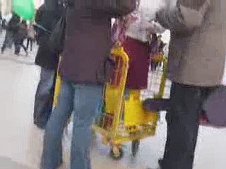 Arrivée au Troca ^^