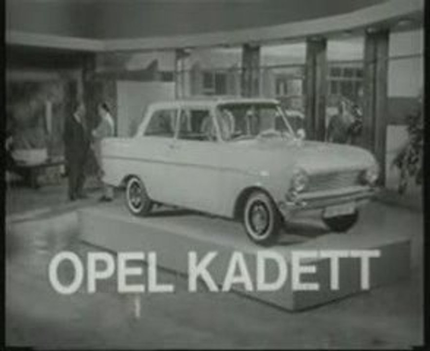 Opel Kadett alter Werbefilm