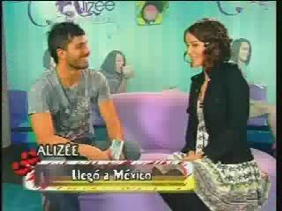 Alizee Interview_Telehit-Televisa (2008-03-04) Part_1