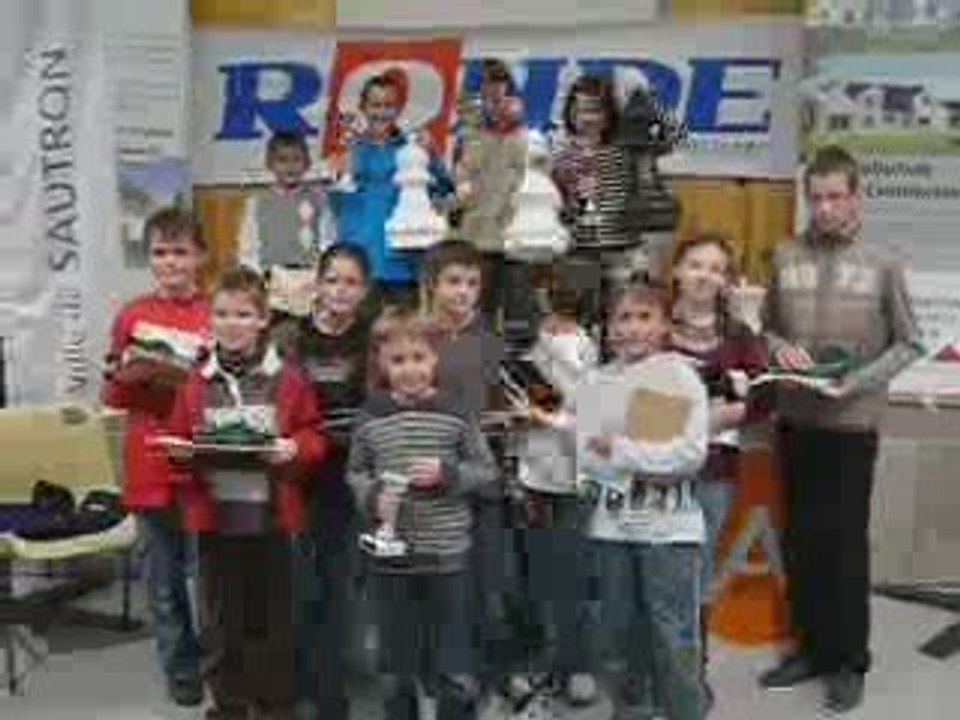 Les gagnants du Tournoi Jeunes
