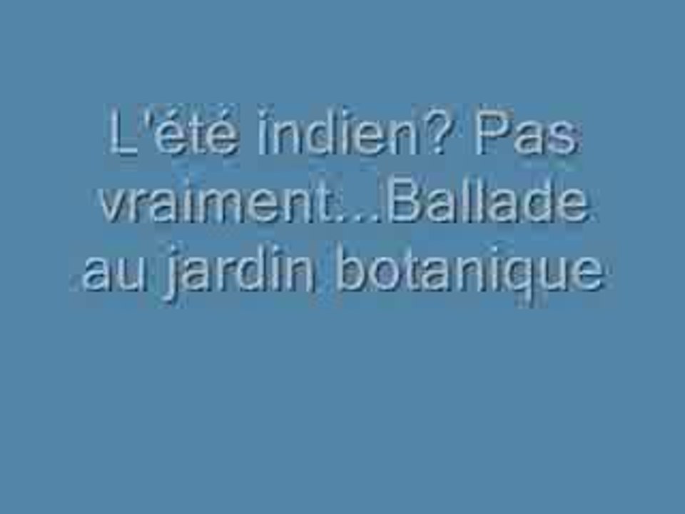 Jardin botanique montreal automne 2009