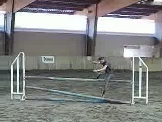 Nina qui se prend pour un cheval !