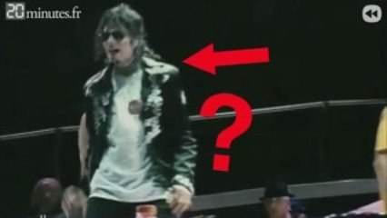 Un faux Michaël Jackson dans le film "This Is It" ?