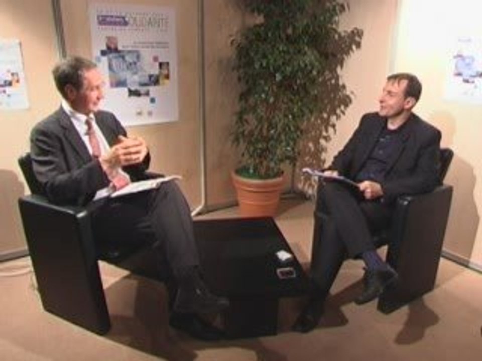 Bernard Fialaire aux Ateliers nationaux de la solidarité