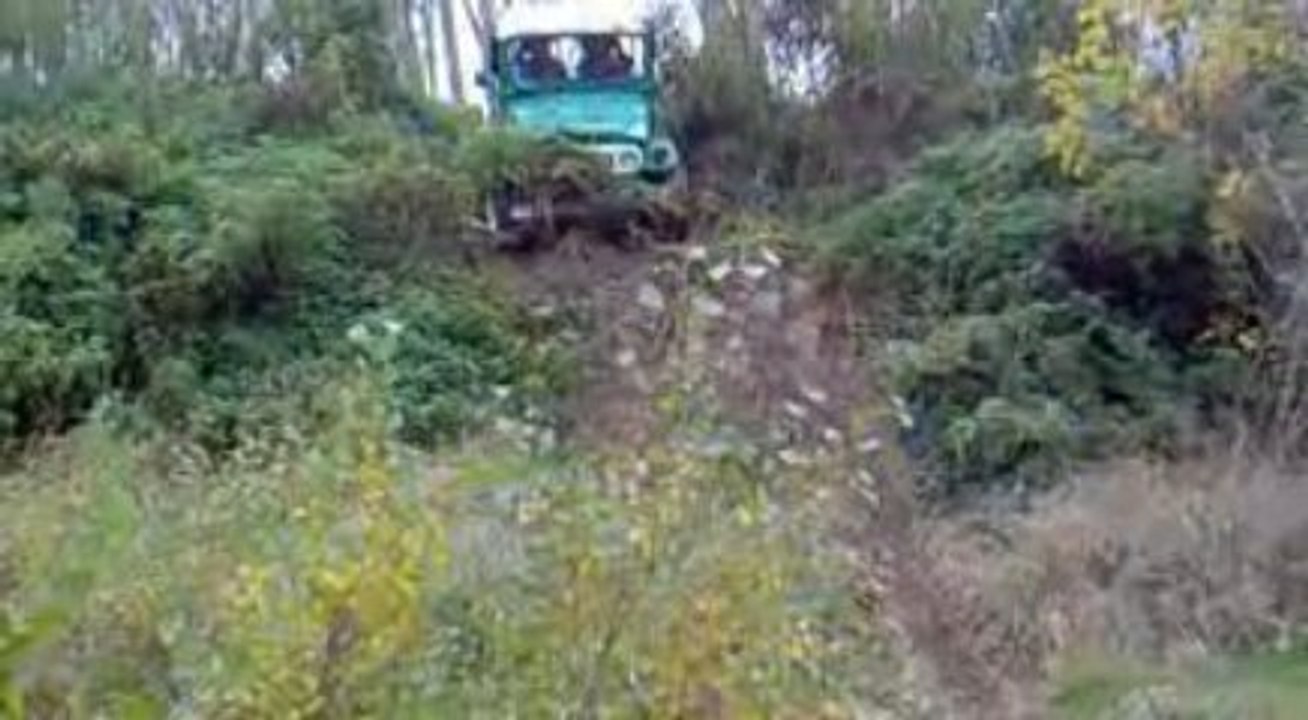 franchissement avec le  toy' a garonne!