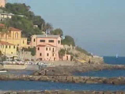 Imperia serata autunnale al Paraxio, da Hotel Lucciola