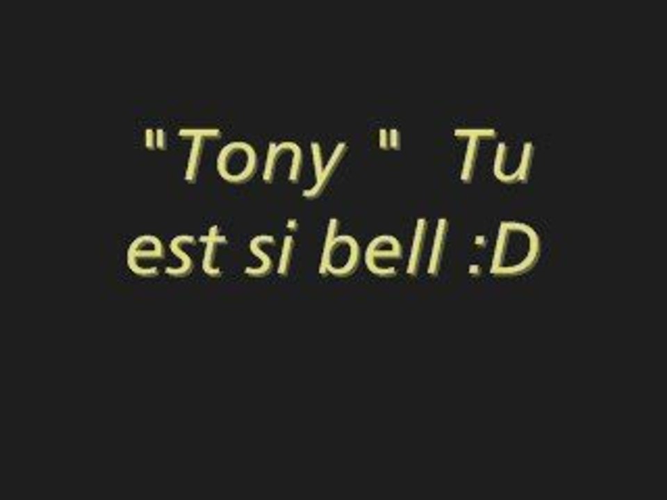 " Tony "