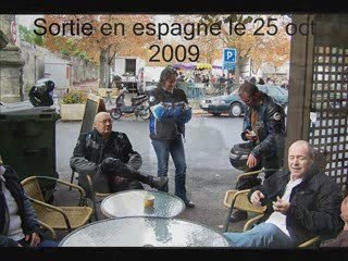 sortie en espagne 25 octobre 2009