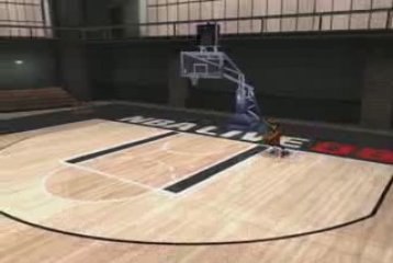 Nba live 08 Dwyane Wade dunks